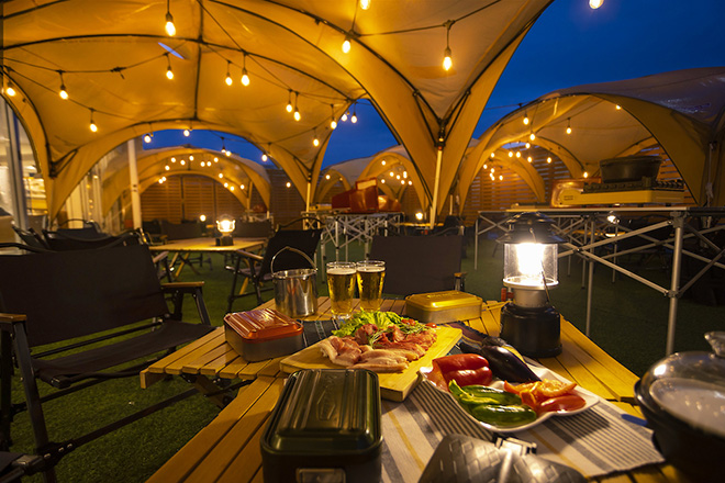 シェードテント写真